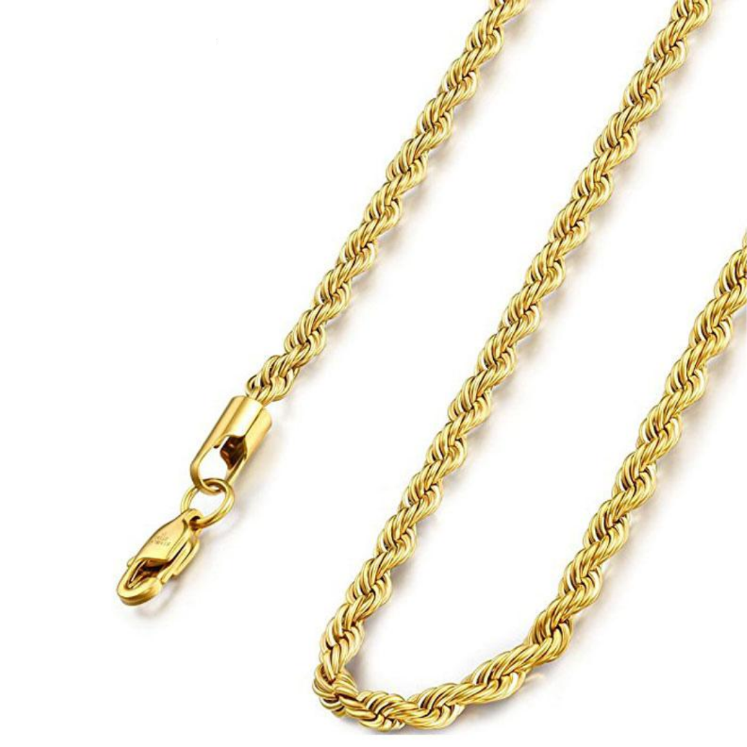 Jo Chain necklace in 18K gold vermeil over sterling silver – view 5