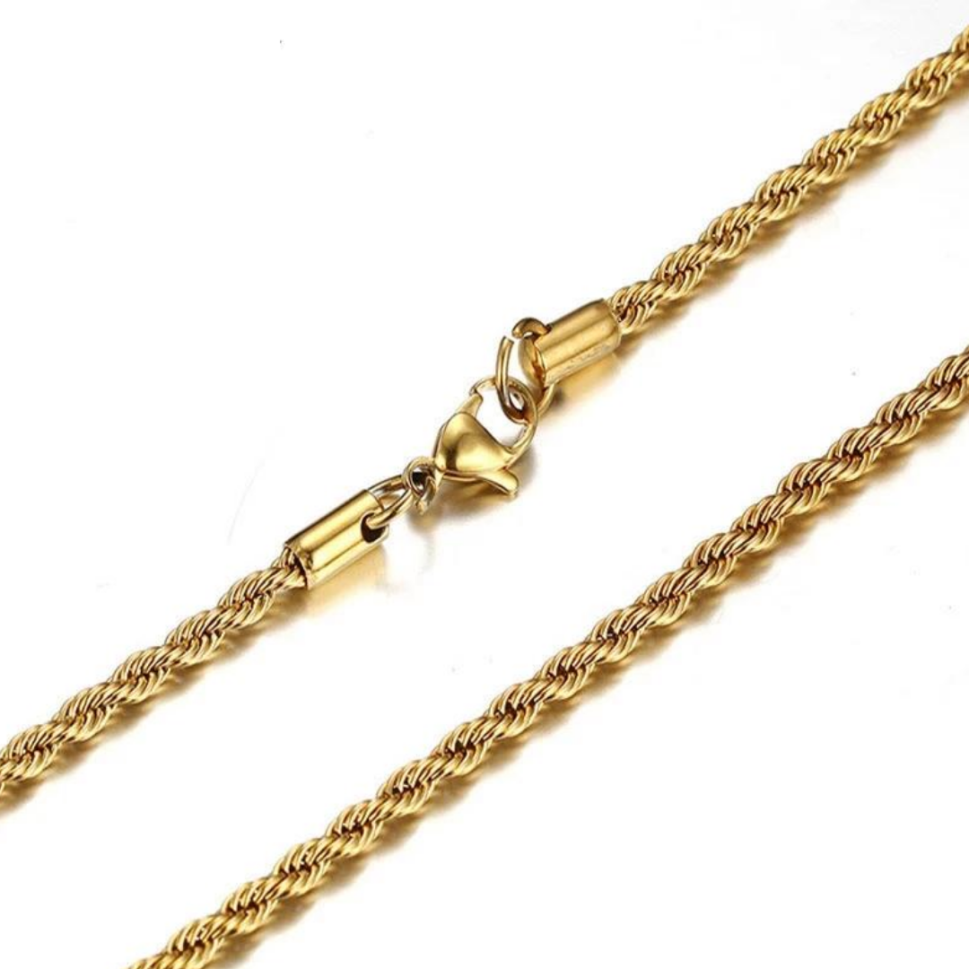 Jo Chain necklace in 18K gold vermeil over sterling silver – view 7
