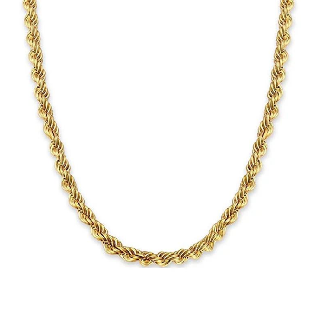 Jo Chain necklace in 18K gold vermeil over sterling silver – view 6