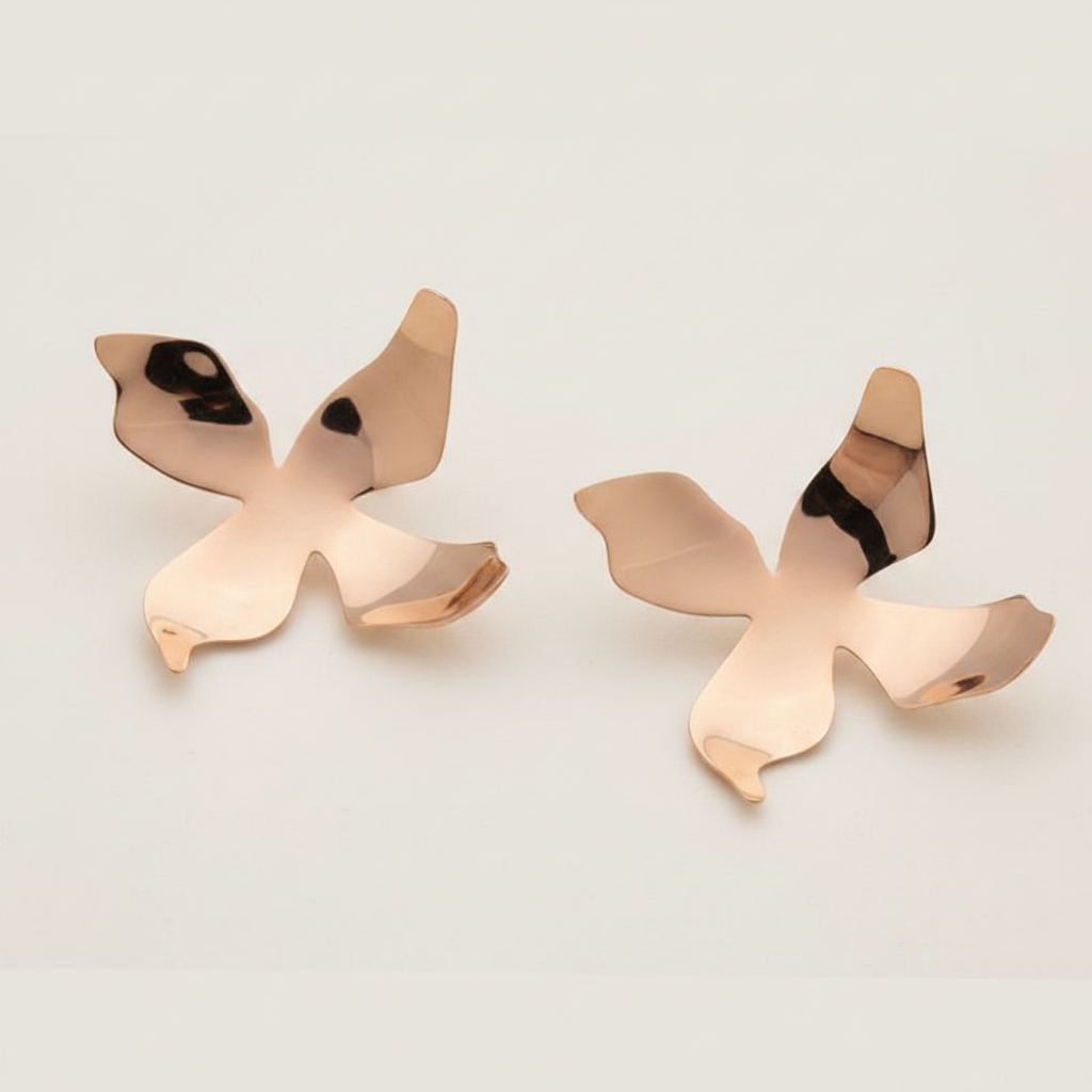 Amelia Earrings – Rose Gold Product Shot
