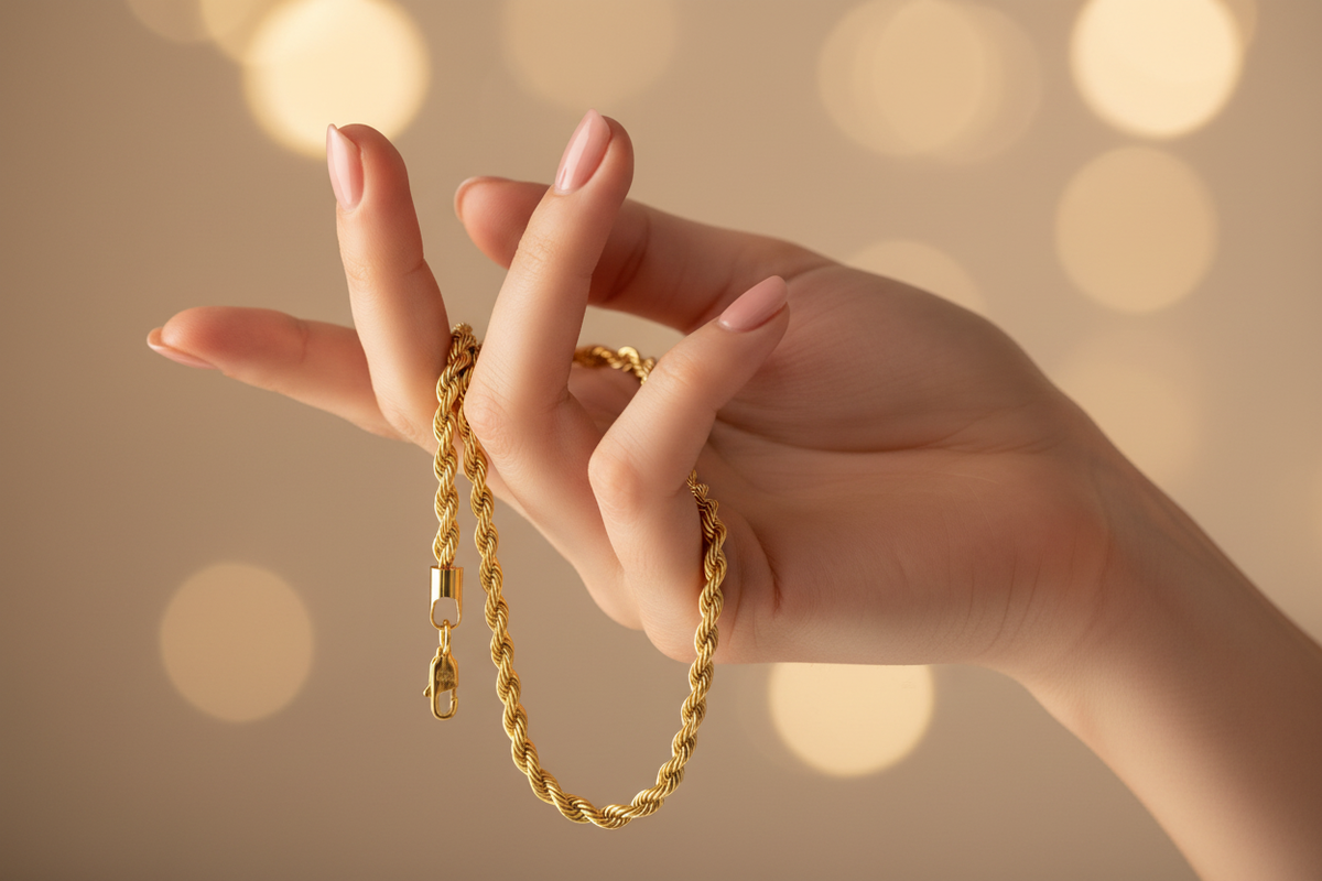 Jo Chain Necklace – Hand Hold